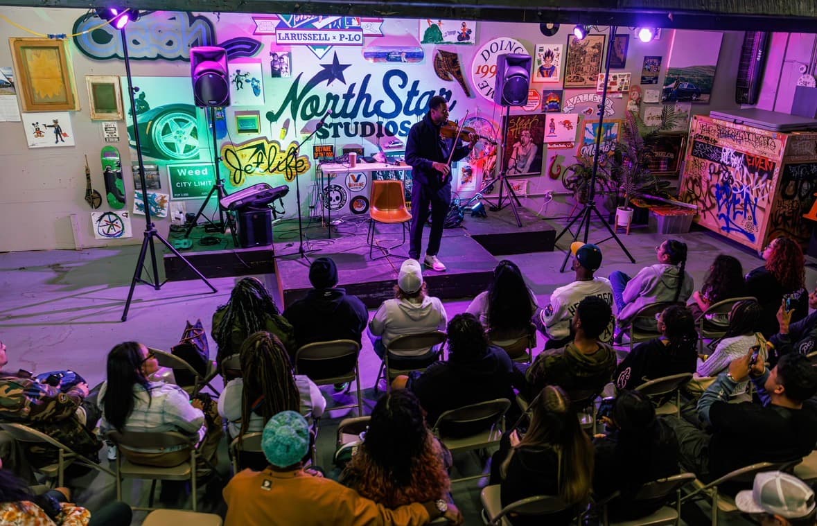 Music on a Monday live from North Star Studios ft. Michael Prince