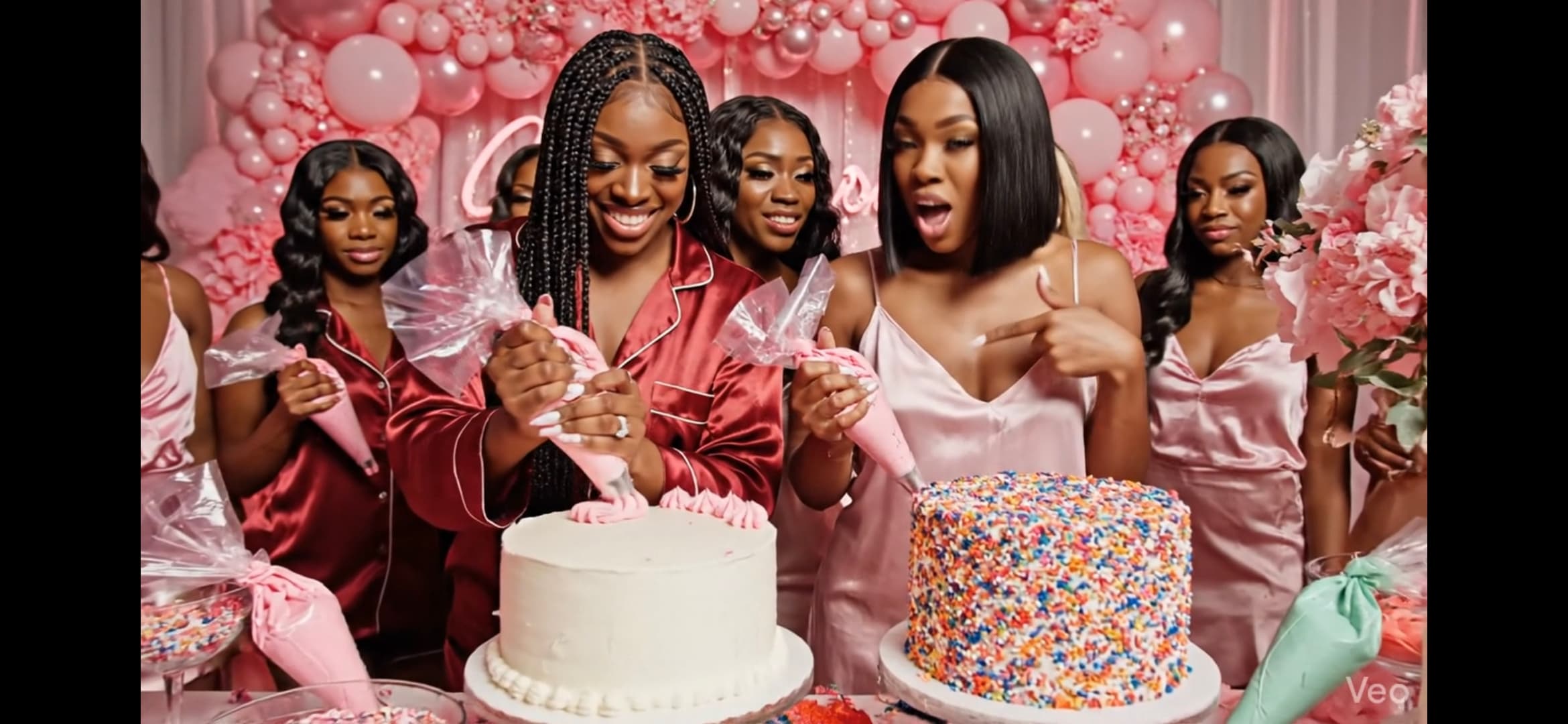 A Galentine's Cake Decorating Soirée by Pretty Sweets & Tea