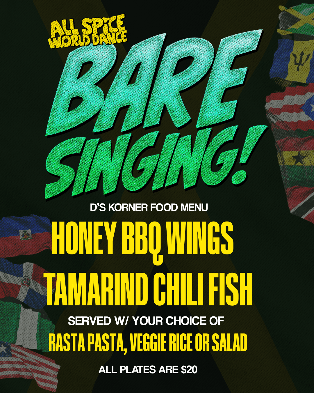 All Spice World Dance presents: Bare Singing