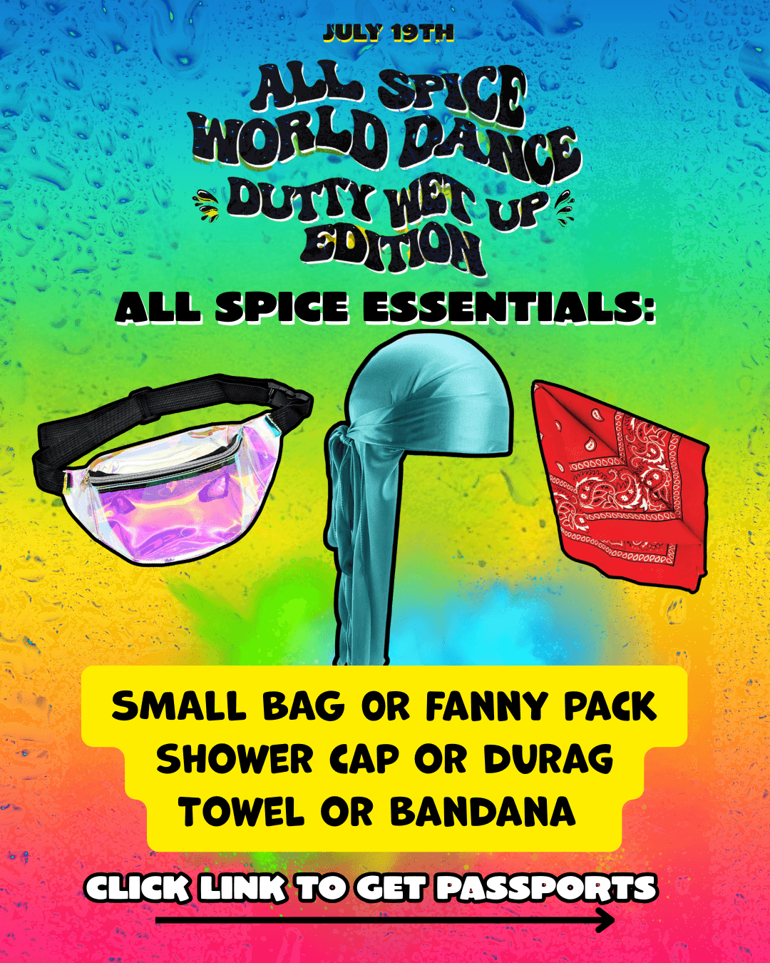 All Spice World Dance - Dutty Wet Up Edition